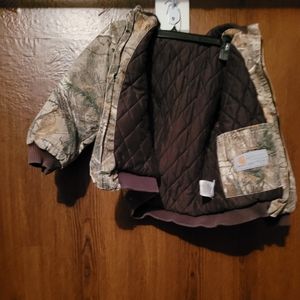 Camo Carhartt kids coat